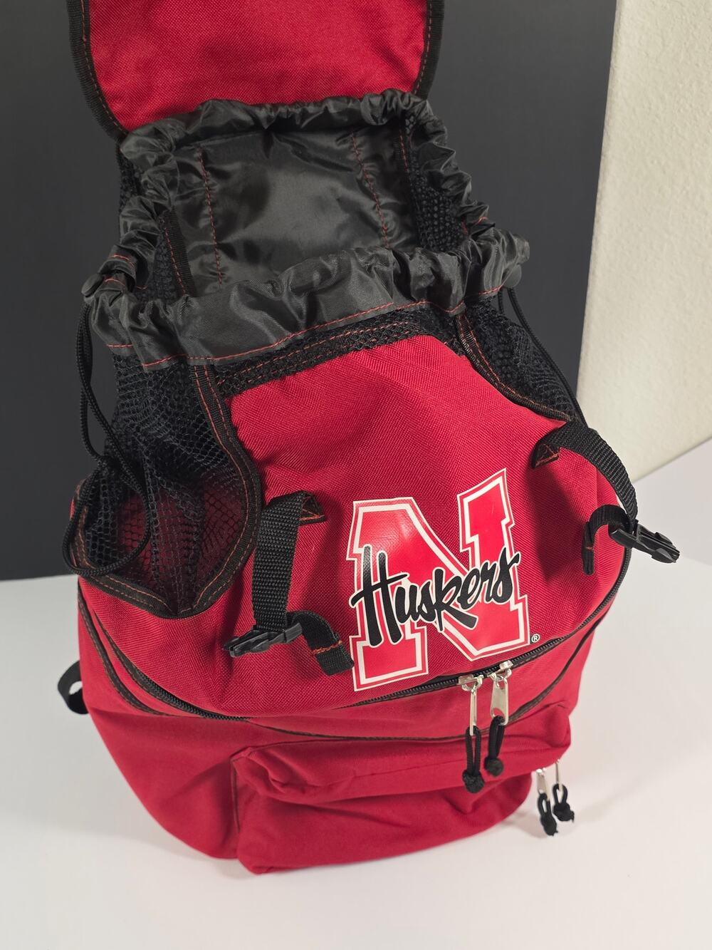 Nebraska Cornhuskers Picnic Time Zuma Backpack Cooler Red NCAA Insulated Husker